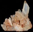 Tangerine Quartz Crystal Cluster - Madagascar #38953-1